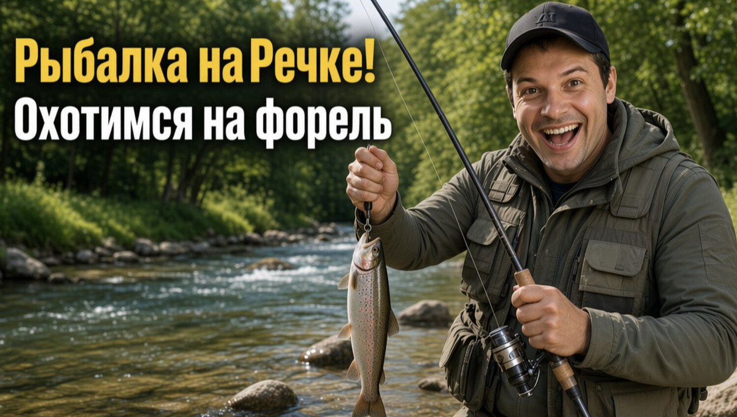 Рыбалка на речке: охотимся на форель